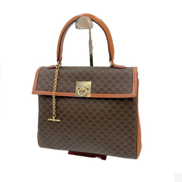 セリーヌ CELINE ハンドバッグ マカダム 柄 チェーン おしゃれ
