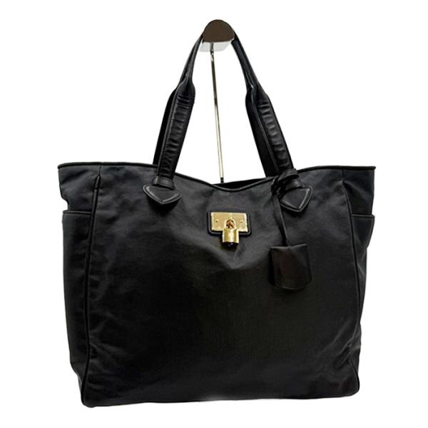 【美品】ロエベ ヘリテージ 2way ビジネスバッグ レザー A4可 ブラック LOEWE ロエベ ヘリテージ トートバッグ ハンドバッグ PVC×レザー A4