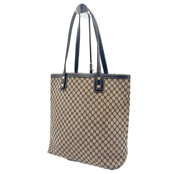 CELINE セリーヌ マカダム柄 トートバッグ ハンドバッグ ヴィンテージ