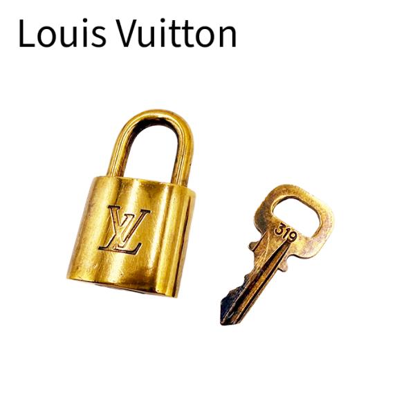 ルイヴィトン　カデナ　鍵　4点　セット クロシェット2点付き ルイヴィトン Louis Vuitton カデナ 南京錠 鍵付き キー ゴールド 送料