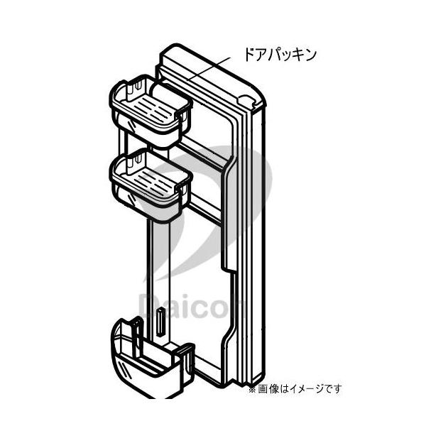 三菱 その他・家電周辺 冷蔵庫用冷蔵室ドアパッキン(左) M20TW9110
