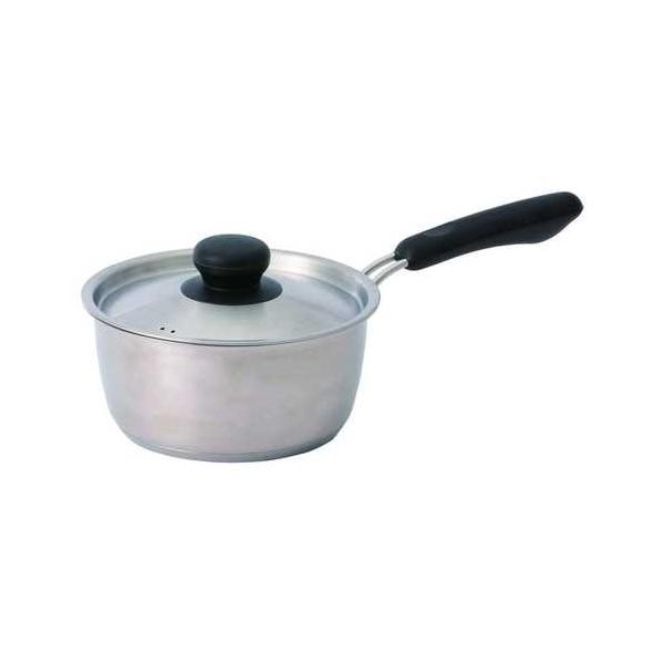 いちばん星　IH用 アムウェイ フライパン 大 ステンレス製片手鍋 蓋付き minami-plus_4972940158706