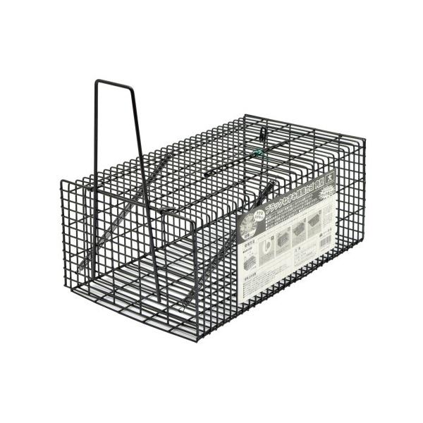 他サイト： TAKAGI ねずみ捕獲カゴ　角型 ブラック/大の商品画像