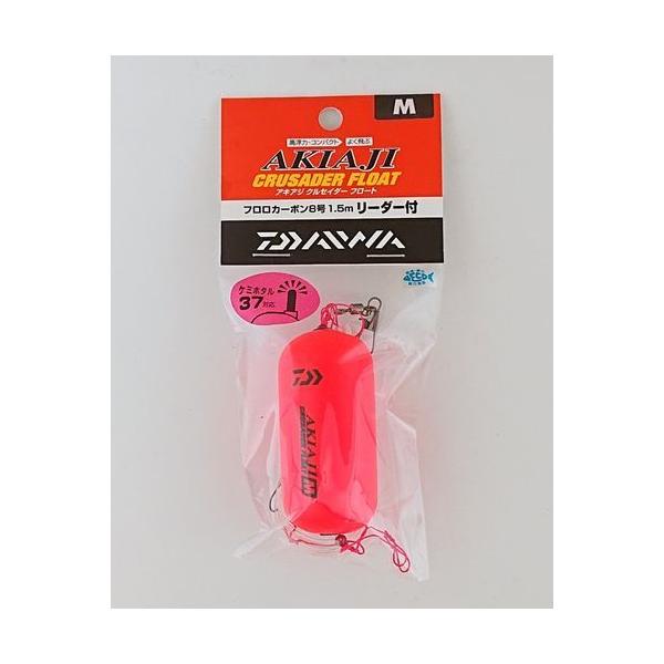 DAIWA アキアジクルセイダーフロート レッド/リーダー付 M : DCM