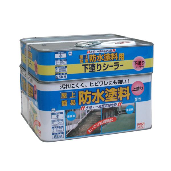 ニッペ 水性屋上防水塗料セット グレー 8 5kg Dcmオンライン 通販 Paypayモール