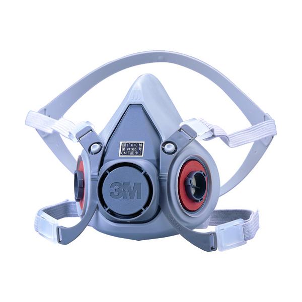 他サイト： ３Ｍ 防毒マスク半面形面体　6000　Sサイズ/6000S Sの商品画像