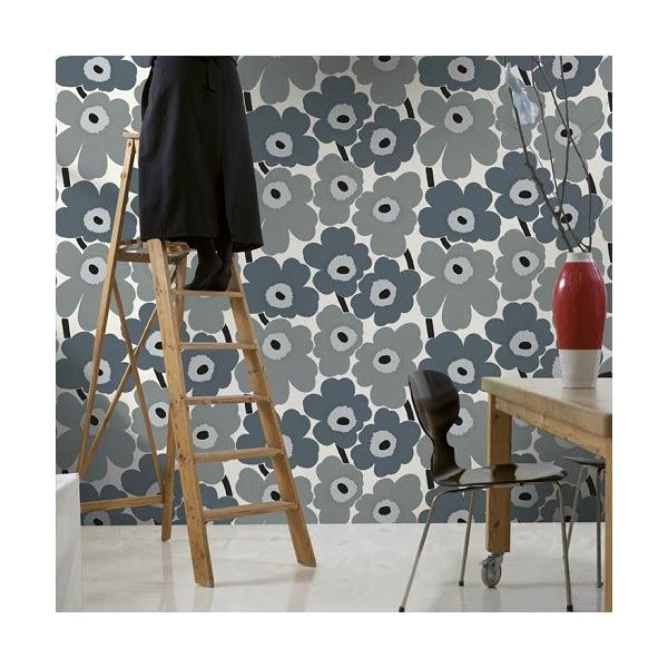 Marimekko 限定 輸入壁紙 壁紙 Marimekko 内装 マリメッコ 住宅設備 Unikko ウニッコ Dcmオンライン