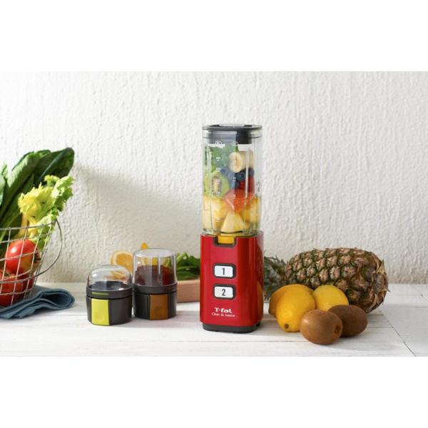 T-fal（ティファール） ミキサー クリック&テイスト ルビーレッド