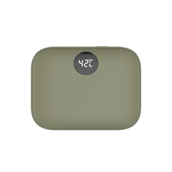 USB充電式カイロ・バッテリー あったかPOMI Coolean（クーリーン） カーキ MS-CL286KHCoolean（クーリーン）あったかPOMI（ポミ）は、モバイルバッテリー機能付きのUSB充電式カイロです。10秒で速暖、両面が素早...