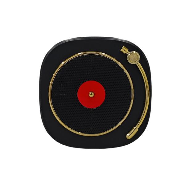 KAY BRIGHT レトロFM・BTスピーカー ブラック M10-BK●持ち運びし易いサイズ感。●Bluetoothに簡単接続。●2台接続でステレオ再生も可能。●FMラジオ機能付。●バッテリータイプ:リチウムイオン電池●入力インターフェー...