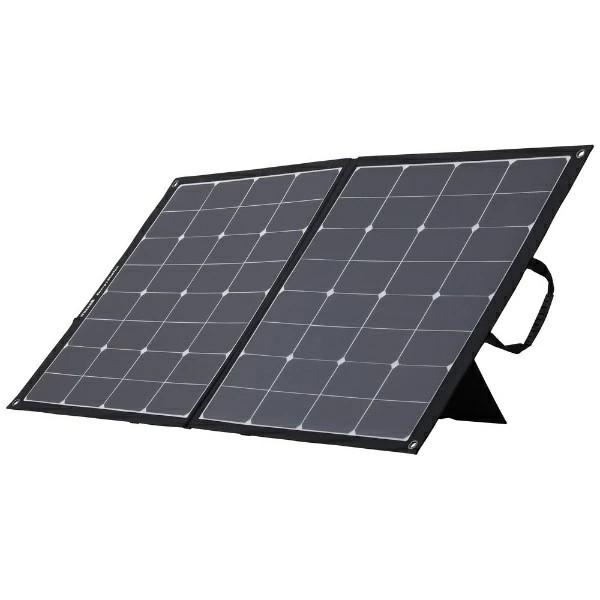 マクセル｜Maxell MES-TR470ポータブル電源用ソーラーパネル 最大100W出力 ブラック MES-SP100