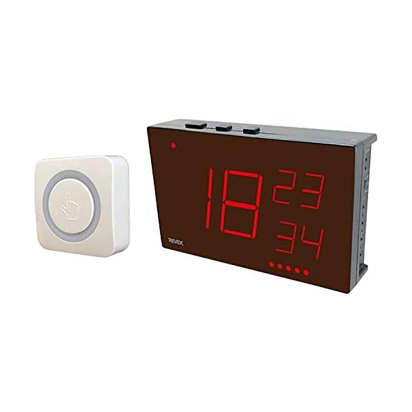 REVEX 呼び出しベル 電池式 ワイヤレス 飲食店 呼び鈴 呼び出し