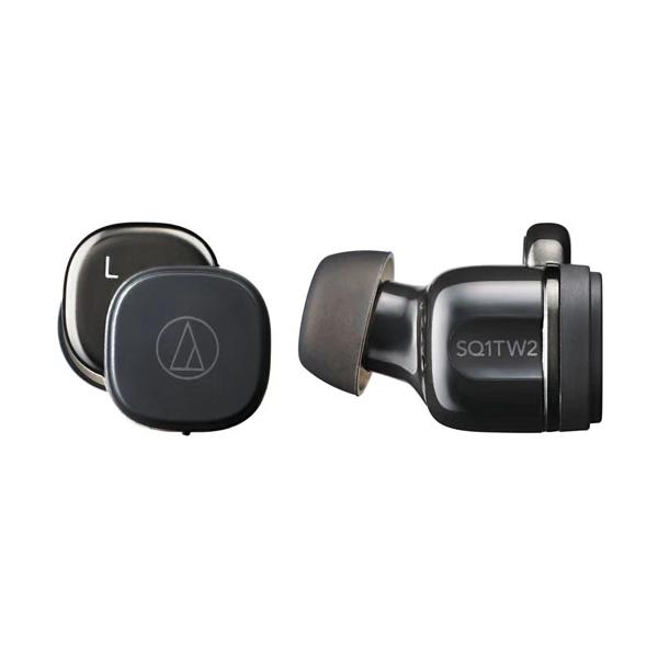 オーディオテクニカ audio-technica 完全ワイヤレス Bluetoothイヤホン (ブラック) ATH-SQ1TW2(BK)