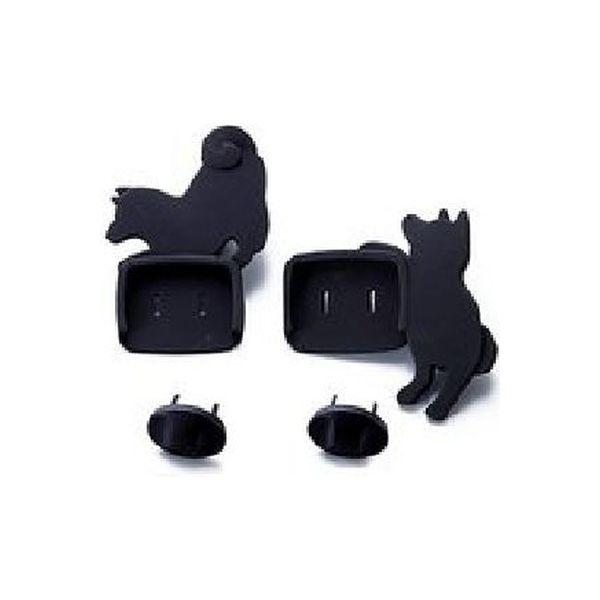 かわいい柴犬のコンセントカバーがあなたのお家を火災から守ります犬のシルエットがおしゃれなコンセントカバーです。ホコリや湿気からコンセントを守ります。【仕　様】●Bタイプ●商品サイズ(mm):・上用:45×8×70(突起含まず)・下用:60×...