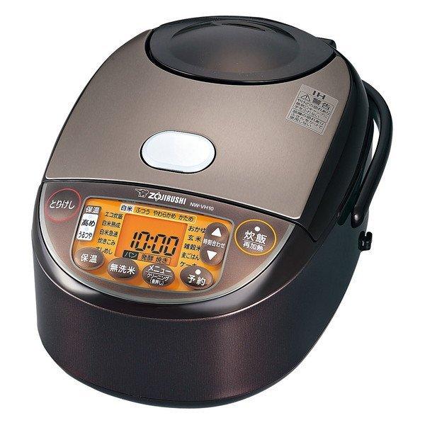 象印（ZOJIRUSHI） IH炊飯ジャー 5.5合炊き ブラウン 極め炊きNW-VH10