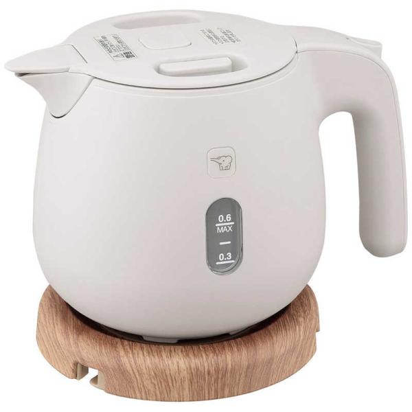 象印マホービン　ZOJIRUSHI 電気ケトル 0.6L サンドグレー CK-SA06 HZ