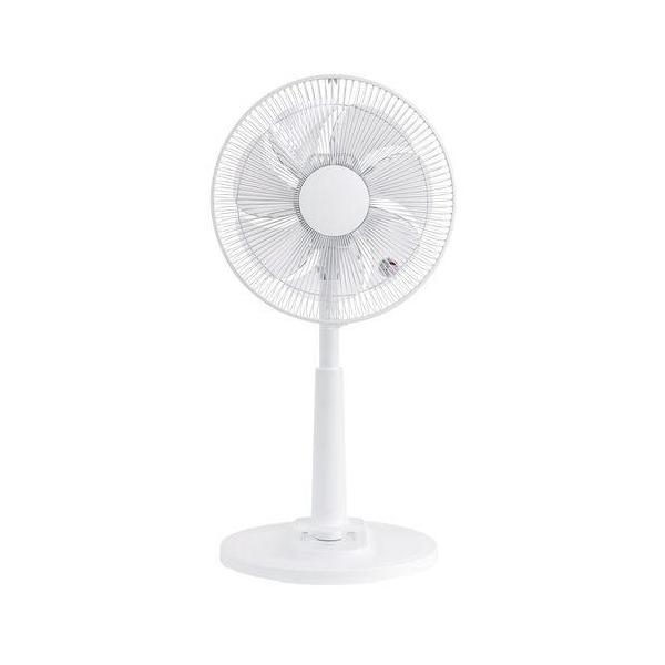 訳あり 箱不良 ZEPEAL DQFL-D2EC-W リビング扇風機 DCモーター搭載 ダイヤル式 8段階風量切替 自動首振り 切タイマー搭載 ホワイト