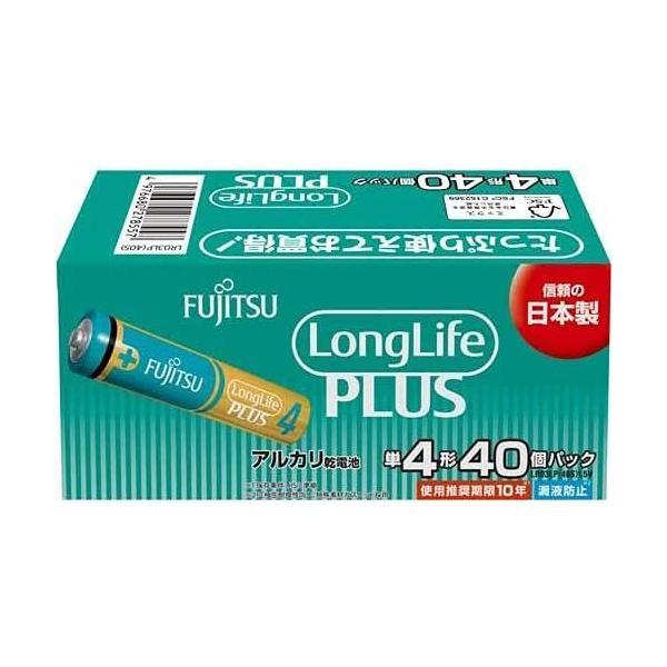 FDK �x�m�� �A���J�����d�r �P4 Long Life Plus 40�p�b�N LR03LP(40S)