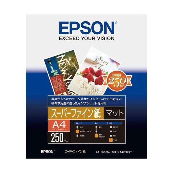 EPSON Rs[p A4 X[p[t@C 0.12mm 250 KA4250SFR