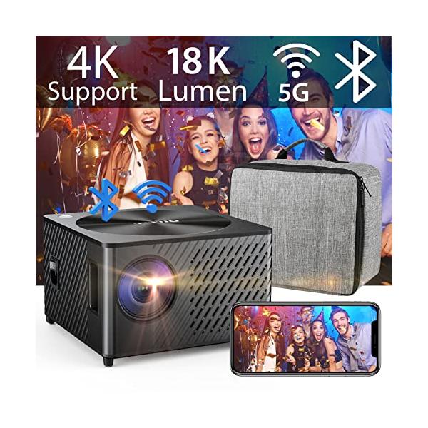 2023年 OTOUCH プロジェクター 1080PフルHD 4K対応 800ANSI 18000lm