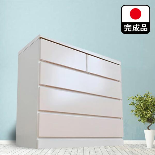 幅100cm 奥行40cm 高さ80cm チェスト 完成品 国産 パッソ 4段 幅100cm 奥行40cm 高さ80cm チェスト 完成品 国産 パッソ 4段