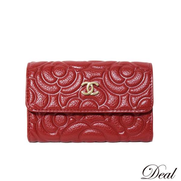 CHANEL（シャネル） 未使用 カメリアエンボス カードケース コイン