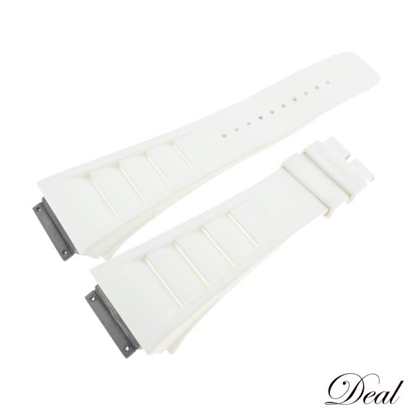 RICHARD MILLE リシャールミル 純正 ラバーベルト 白 11L刻印 ホワイト