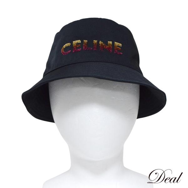 〇〇CELINE セリーヌ マカダム バケットハット オンワード 54cm 帽子