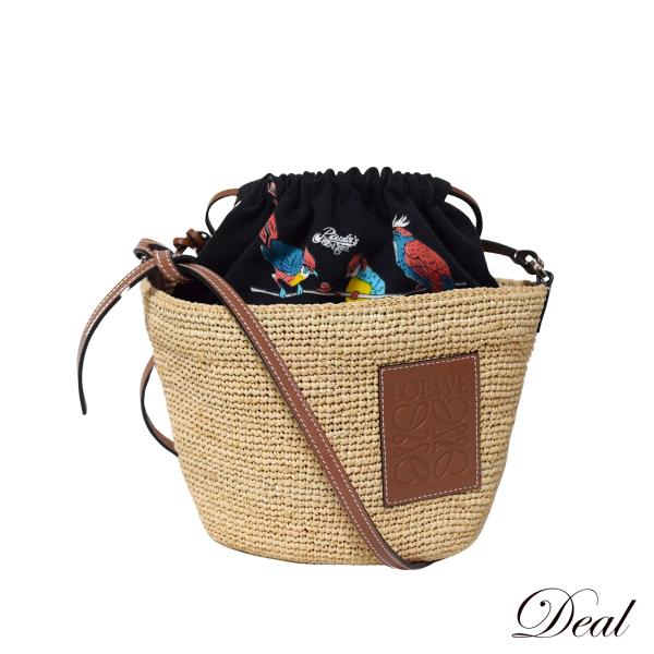 LOEWE（ロエベ） ポシェットバッグ パロット パウラズイビザ かご