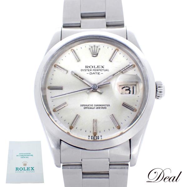 ROLEX オイスターパーペチュアル デイト 15000 稼働品 訳あり メンズ ROLEX（ロレックス） オイスターパーペチュアル デイト 15000 メンズ