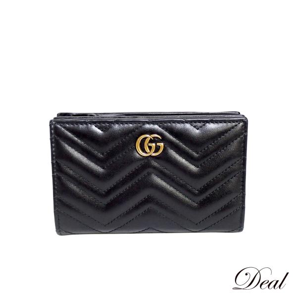 GUCCI（グッチ） ダブルG カードケースウォレット 781583 ブラック