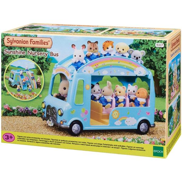 sylvanian nursery double decker bus