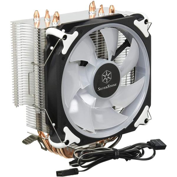  Silver Stone Intel/AMD \Pbg Ή 120mm TCht[N[[  SST-AR12-RGB y {K㗝Xi z  (ꗣʓr)