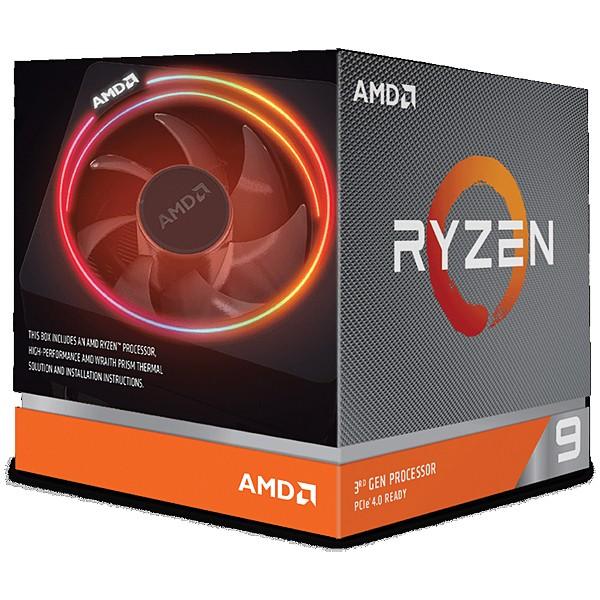 送料無料 AMD Ryzen 9 3900X AM4/Box 100-100000023BOX with Wraith Prism cooler【当店保証3年】(沖縄離島送料別途)