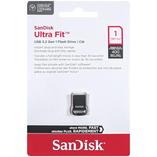 【新品】SanDisk Ultra Fit USB3.2 1TB 400MB/s 新品】SanDisk Ultra Fit USB3.2 1TB 400MB/s Flash Drive Sandisk