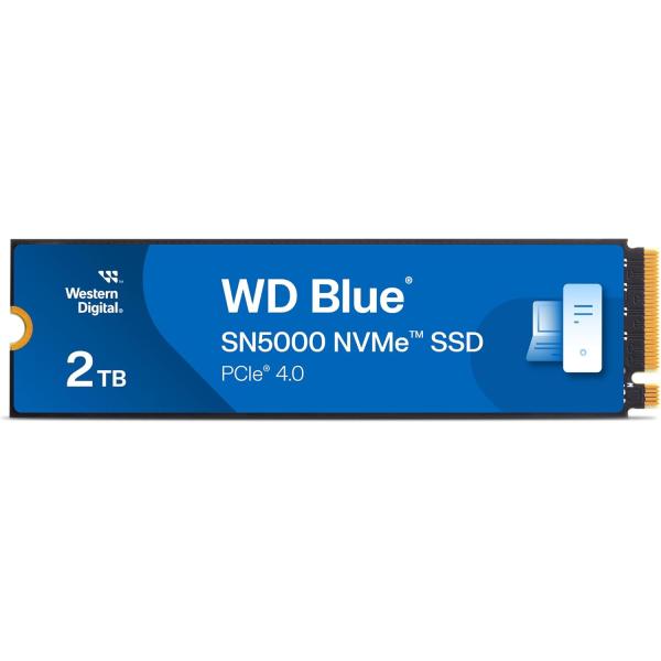 送料無料 Western Digital WDS200T4B0E 2TB WD Blue SN5000 NVMe SSD【当店保証5年】並行輸入品