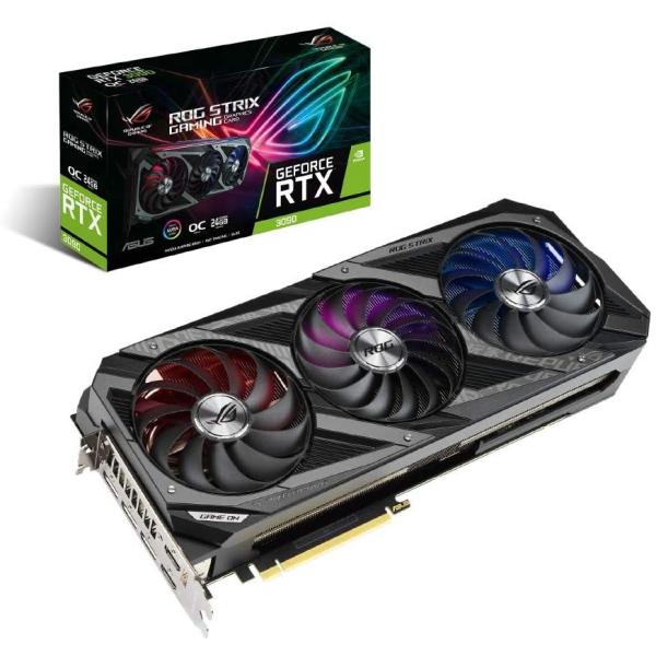 ASUS（エイスース） 送料無料 ASUS ROG-STRIX-RTX3090-O24G-GAMING