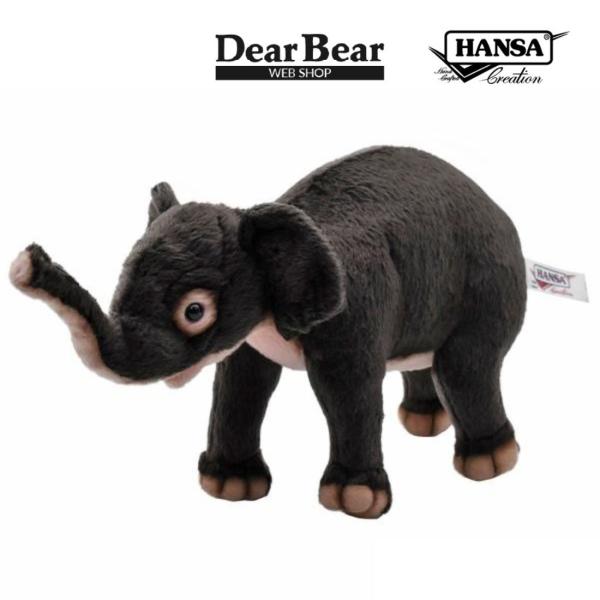 HANSA BH5698 ゾウ 仔 ぞう 象 こども 子供 ぬいぐるみ リアル 爆買 母