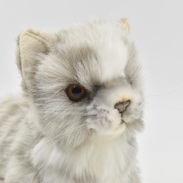HANSA BH6493 ネコ 仔 グレー ねこ 猫 こども 子供 ぬいぐるみ リアル