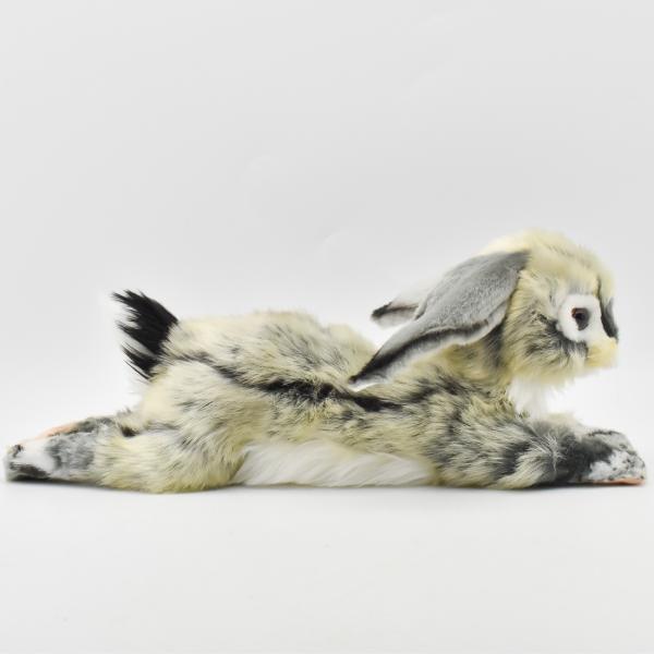 HANSA BH6522 ハイイロウサギ はいいろうさぎ 兎 ぬいぐるみ リアル