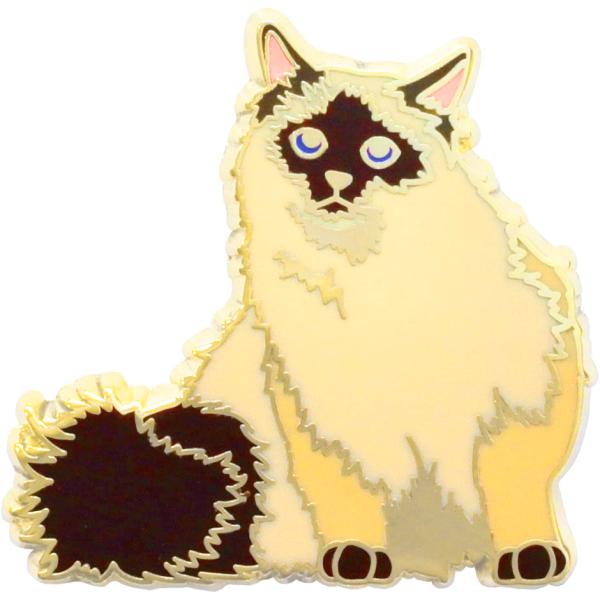 アニマルコレクション　猫　犬　ペンギン　狸　ブローチ　ピンバッジ　可愛い！ アニマルコレクション 猫 犬 ペンギン 狸 ブローチ ピンバッジ
