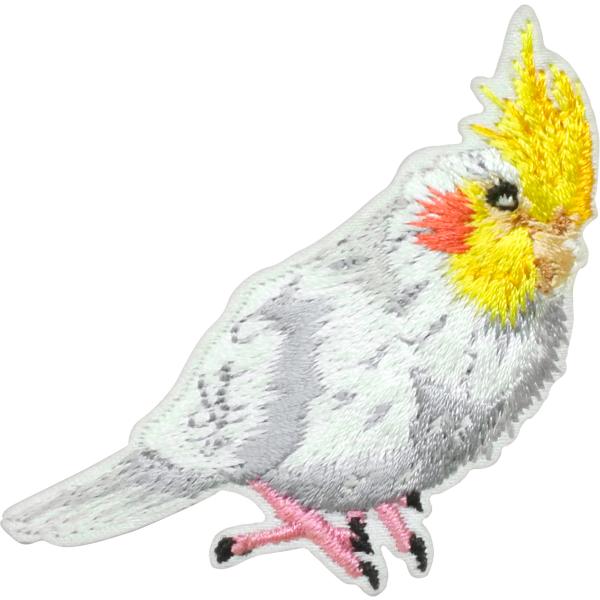 Animal Friends（アニマルフレンズ） ステッカーワッペン オカメインコ