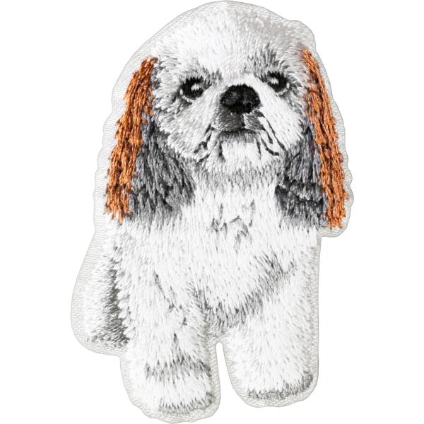 犬、シーズーワッペン シーズーの刺繍ワッペン | アトリエリジッタ