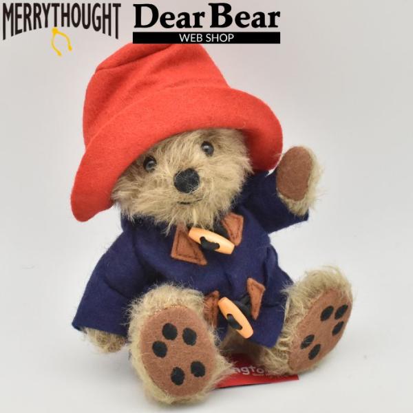 限定品！MERRY THOUGHT メリーソート テディベア　グリーン　シリアル MERRYTHOUGHT（メリーソート） テディベア パディントンベア 6インチ