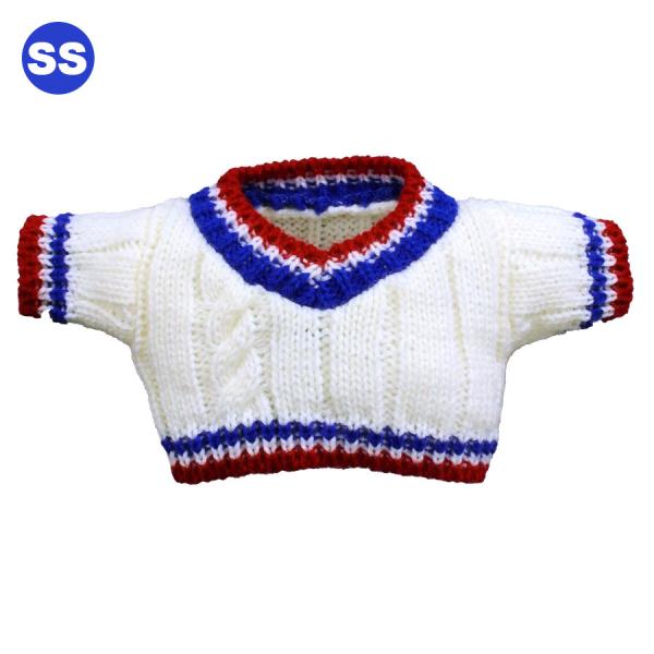 Bear Wear（ベアウェア） ぬいぐるみ 洋服 セーター トリコロール SS