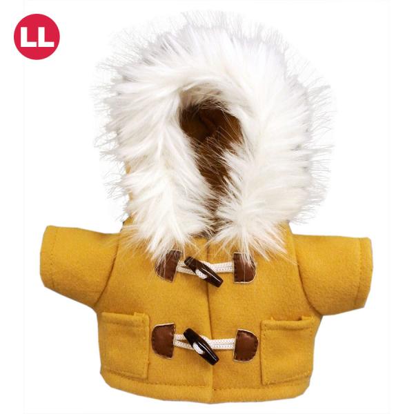 冬にぴったりなマスタードカラーのコートです。前面はトグルボタンで開閉できます。≪Bear Wear(ベアウェア)とは？≫株式会社かなるオリジナルのぬいぐるみ用お洋服です。年に2回、新作を発表しており、定番アイテムから記念日の衣装まで豊富なデ...