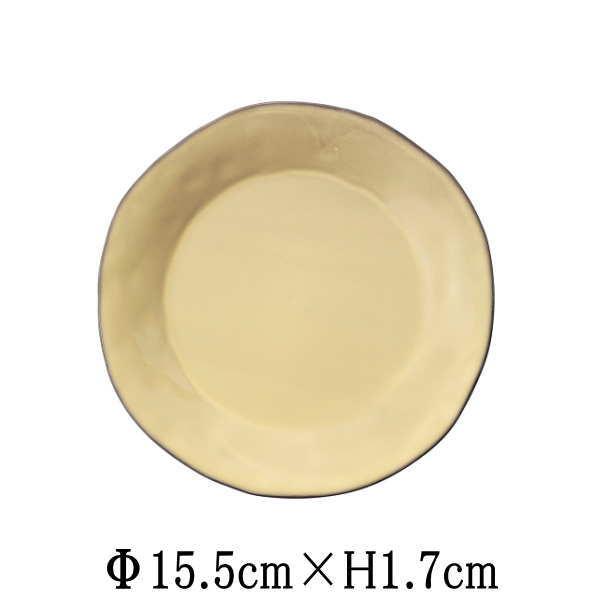 LAFERMEラフェルム　15.5cmプレート　シナモンベージュ　日本製　国内産　洋食器　おしゃれな業務用食器　お皿中皿平皿