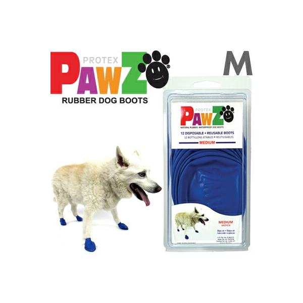中型犬 大型犬 ブーツ PAWZ ラバードッグブーツ M 12枚入 4本足3回分