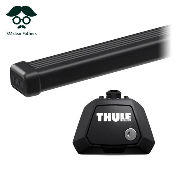 THULE VW T-Roc（ルーフレール付き 2020〜 A1DFF）専用ベースキャリア 