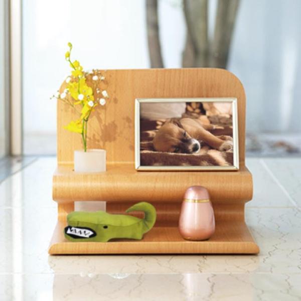 ペット 写真立て ペット仏壇 全3種 ペット仏壇 シンプル ステージ仏壇 木製 木製 花立て 花瓶 セット ペット供養 ペット仏具 おしゃれ 木 ブラウン 茶 写真 フォトフレーム 花瓶 O Ss2 ペット仏壇 仏具のディアペット